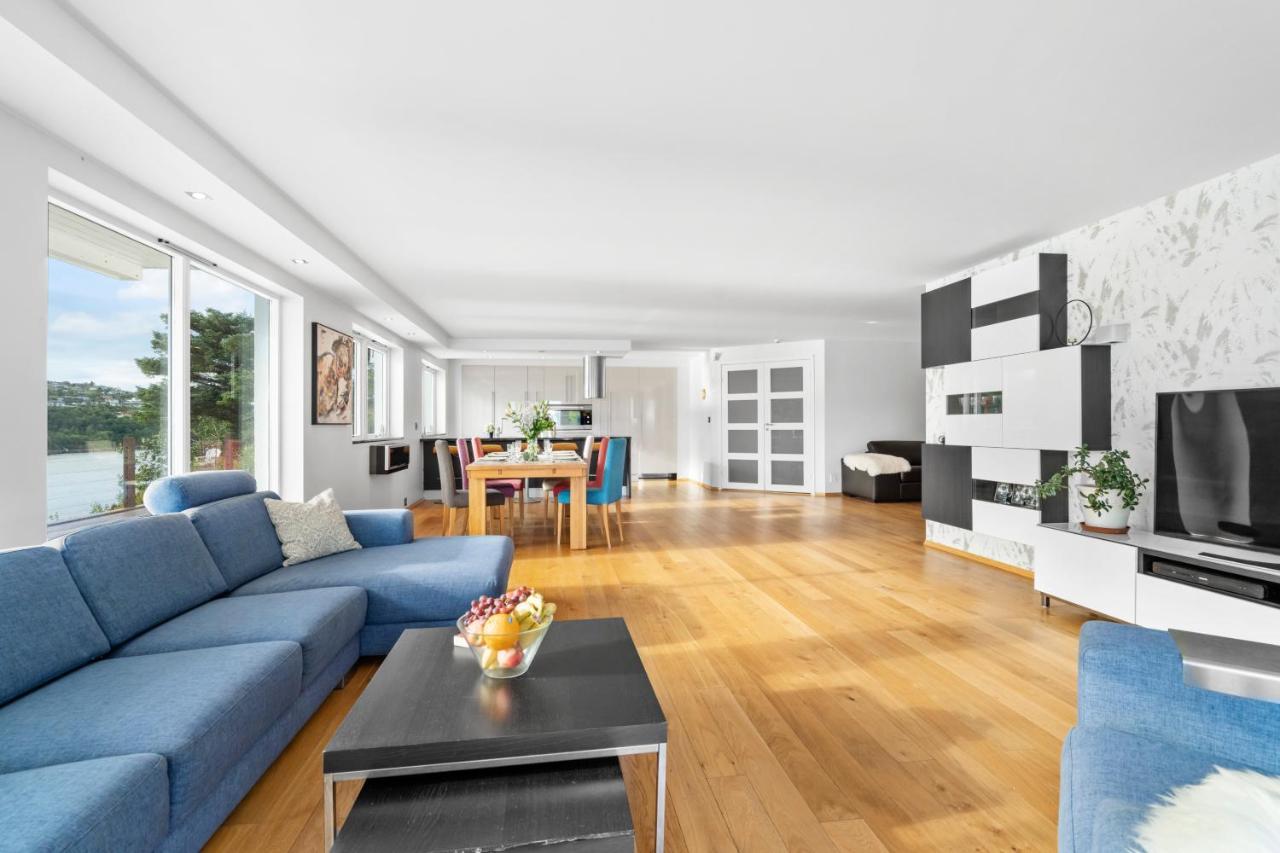 דירות ברגן Penthouse Leilighet 200 Kvm Vakker Sjoutsikt. מראה חיצוני תמונה