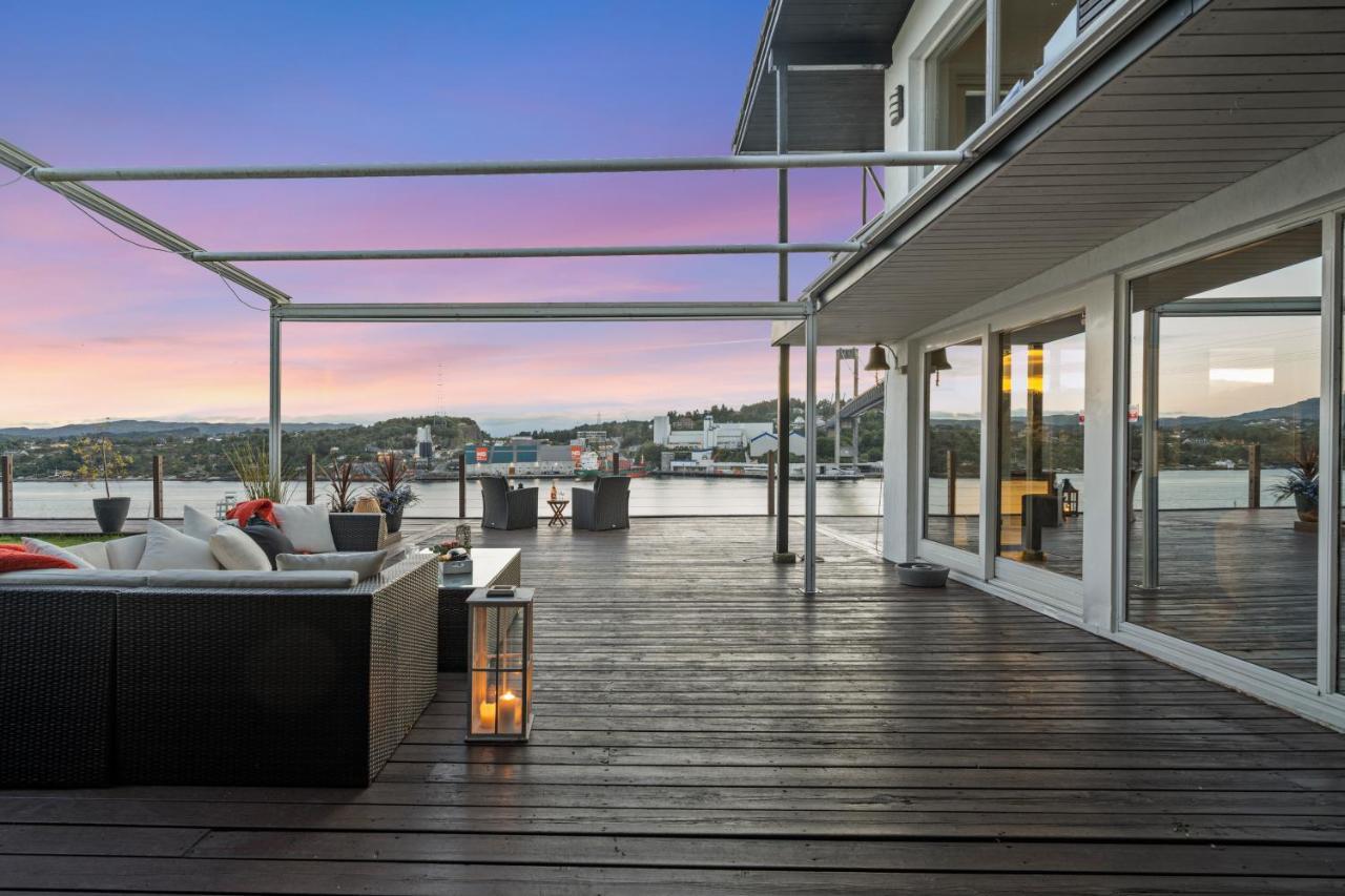 דירות ברגן Penthouse Leilighet 200 Kvm Vakker Sjoutsikt. מראה חיצוני תמונה
